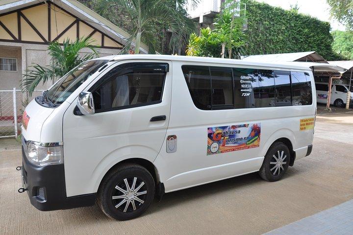 Transport Private van from port barton san vicente to puerto princesa airport