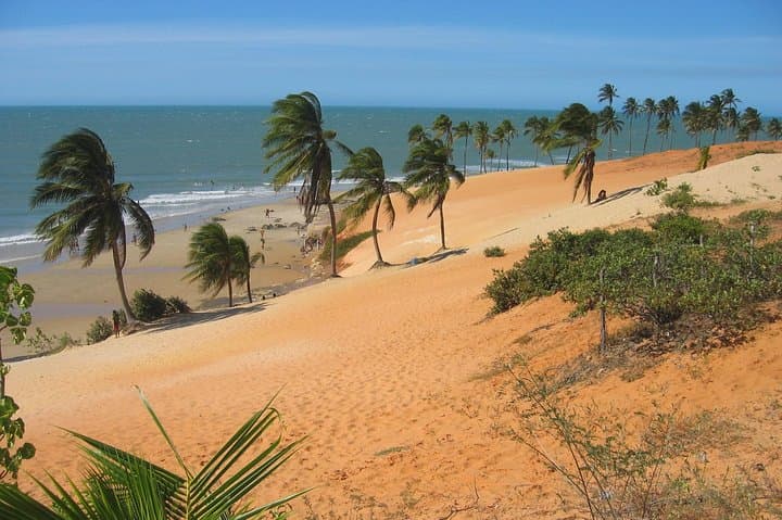 Lagoinha Beach from Fortaleza