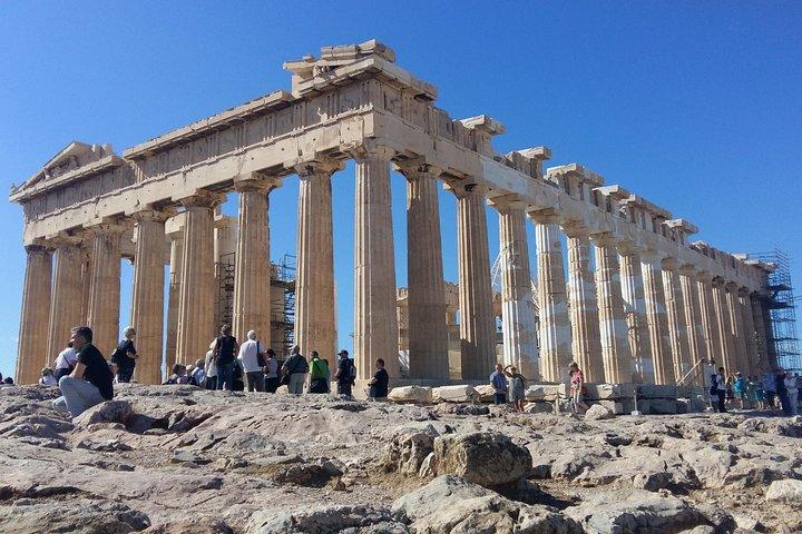Acropolis monuments & Parthenon Walking Tour with Optional Acropolis Museum