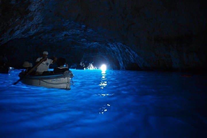 Capri Blue Grotto Small-Group Boat Day Tour From Sorrento