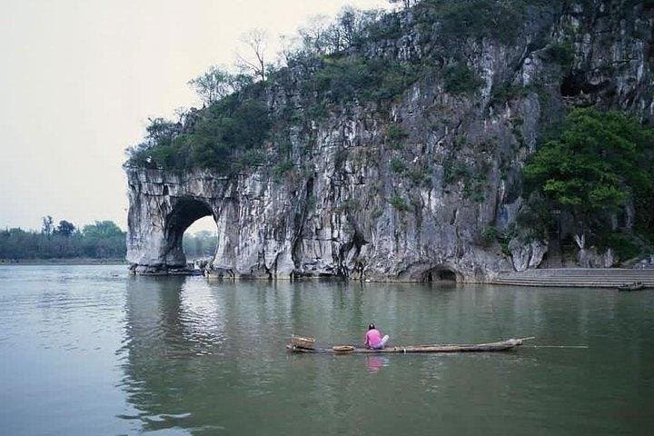 Private Guilin Half Day Tour: Fubo Mountain, Reed Flute Cave and Elephant Hill