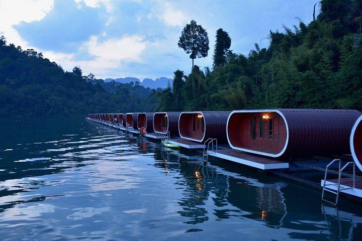 1 Day Khao Sok Jungle Safari and 2 Days Cheow Lan Lake Explorer from Krabi