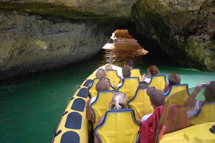 Caves and Dolphin Watching Cruise from Albufeira