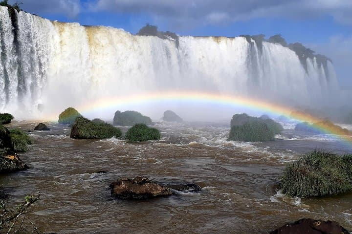 Private transport with guide to Brazil Falls + Bird Park