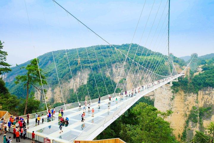 1-Day Private Tour to Glass Bridge & Grand Canyon & Baofeng Lake