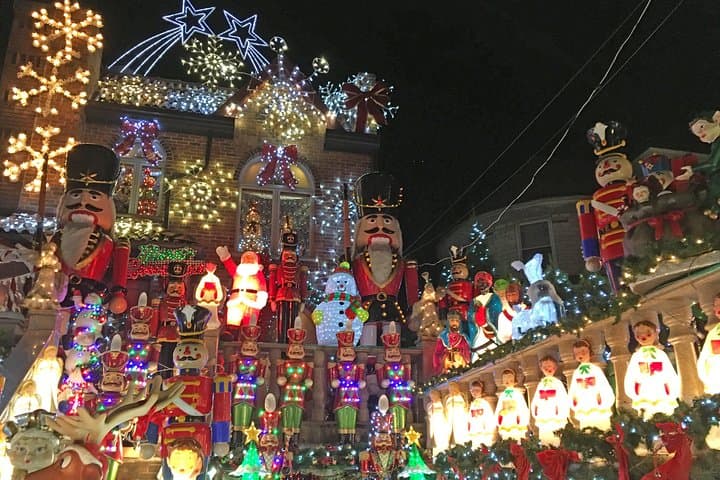 Brooklyn Christmas Lights Walking Tour at Dyker Heights