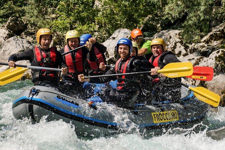 Soča River Rafting in Bovec with Professional Photo Service