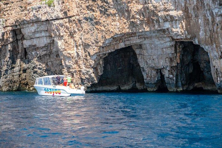 Private Luxury Boat tour for 12 from Split, Brac, Trogir, Hvar