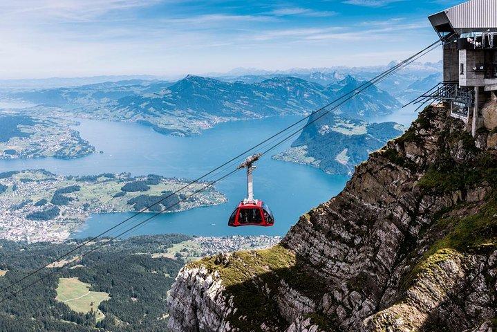Mt Pilatus from Lucerne Including Boat Trip, Gondola, Cable Car