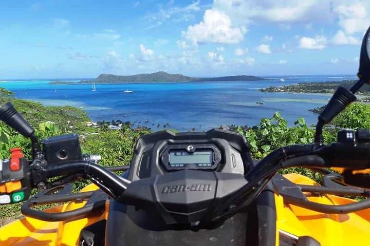 Bora Bora by ATV or QUAD and Vanilla Experience