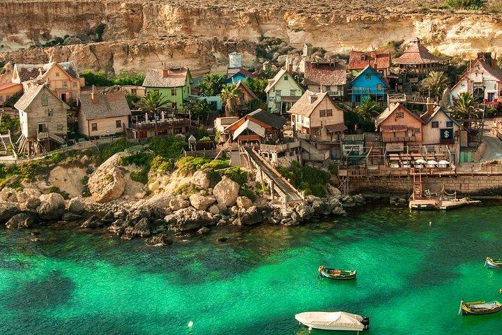 Malta Private Minivan Tour: Popeye village/Mdina/Valletta & Many More