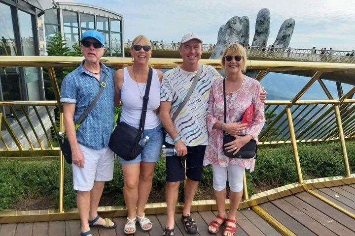 Private Ba Na Hills & Golden Bridge Tour with Marble Mountains
