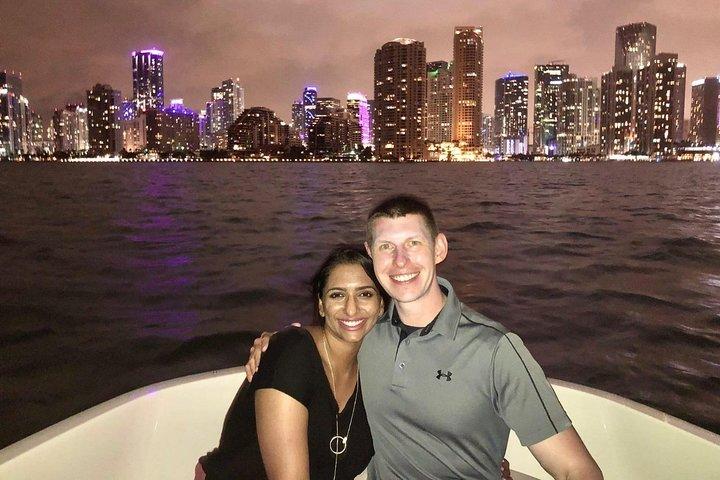 2 hrs Miami Private Boat with Cooler, Ice, Bluetooth Stereo
