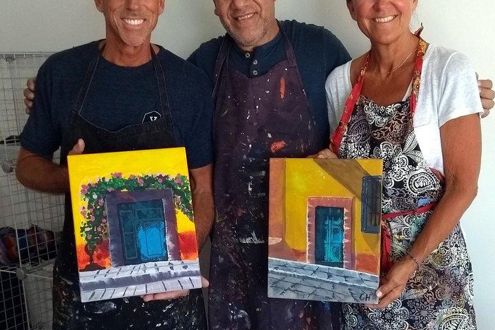 One Painting in One Day, Doors of San Miguel