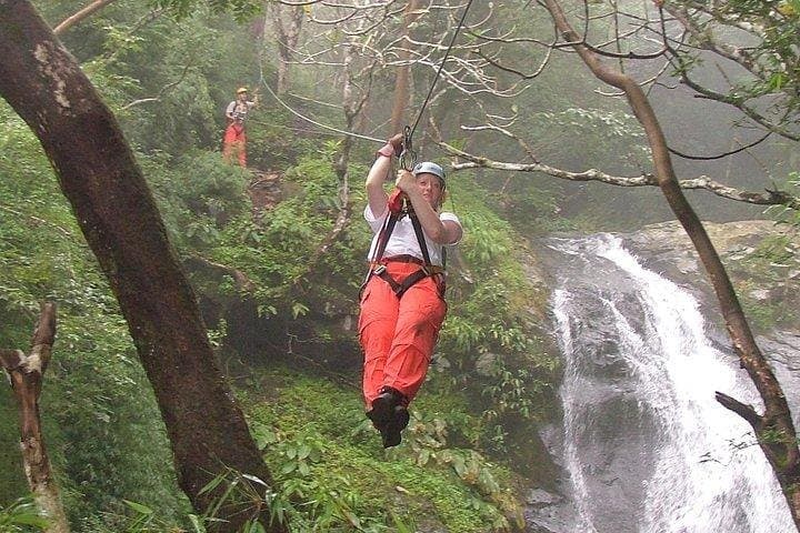 Puntarenas & Caldera Shore Excursion: 18 Waterfall Ziplines