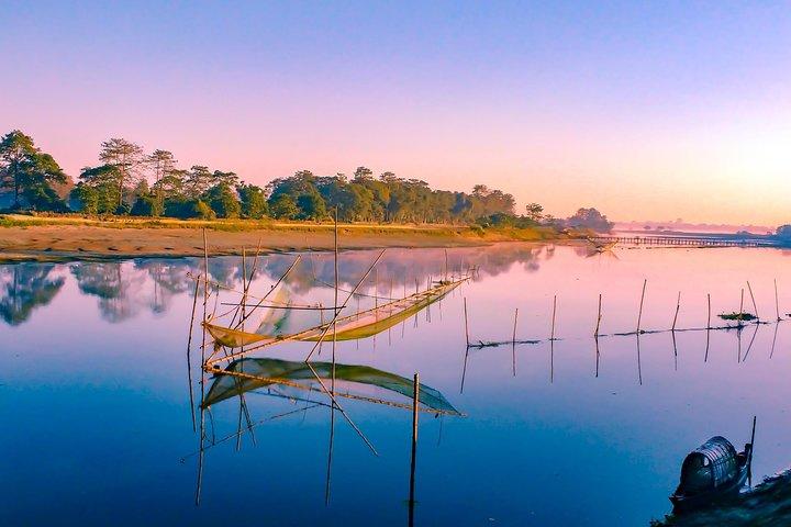 Private Assam Tea Estate, Rain Forest and River Island Tour