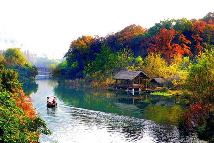 Hanghzhou Xixi Wetland Half Day Tour with E-Boat Ride