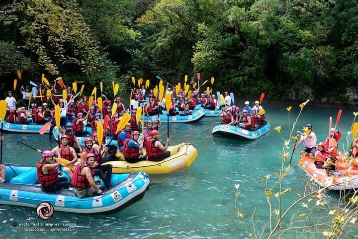 River rafting at Voidomatis River !! Zagori area