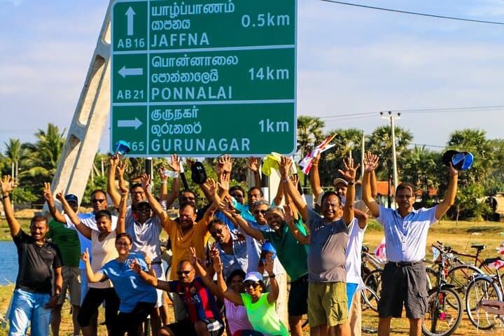 Cycling from Jaffna City