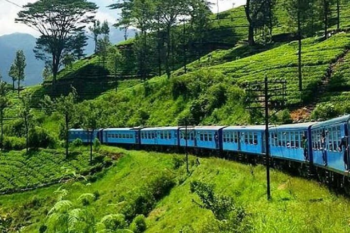 Nanu Oya to Ella train ride on (Train No: 1005 "Podi Menike")