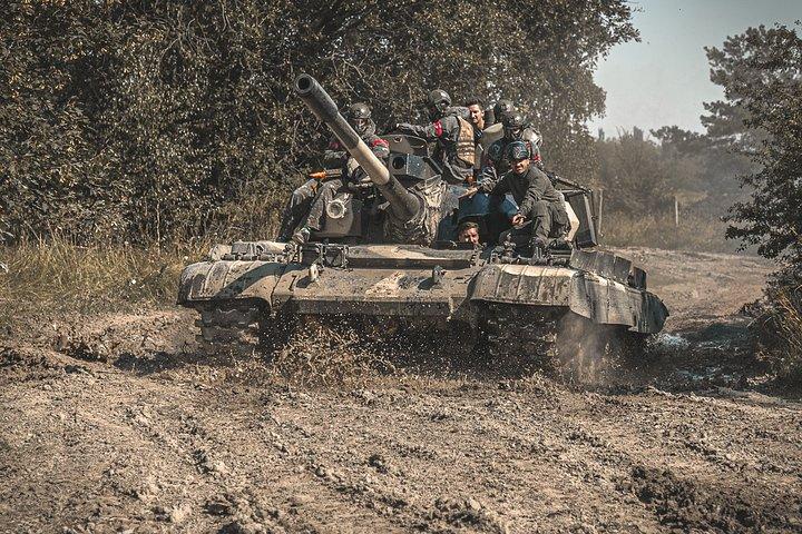 BMP tank ride & MagFed paintball adventure Prague
