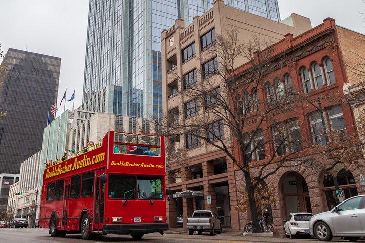 Double Decker Austin Single Loop Sightseeing Tour