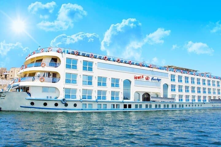4 Days Nile cruise Aswan to Luxor & Abu Simbel. Hot air Balloon
