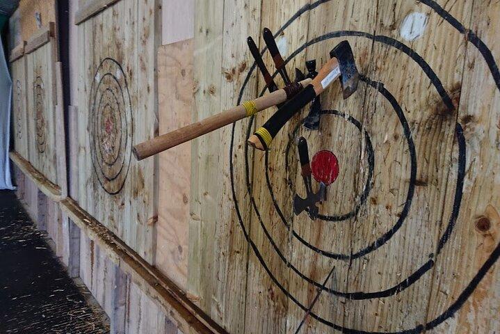 Axe Throwing (inside or outside)