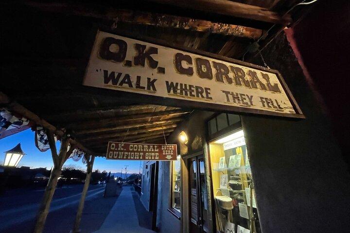 The Bullets and Bordellos Ghost Tour in Tombstone