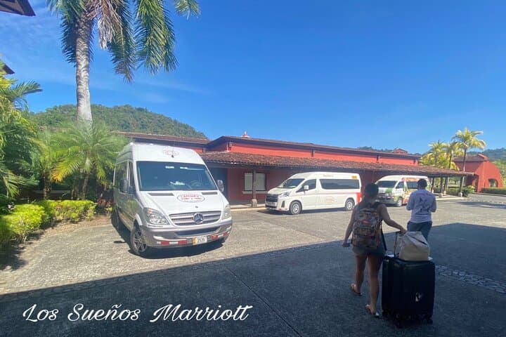 SJO airport to Los Suenos Marriott transportation