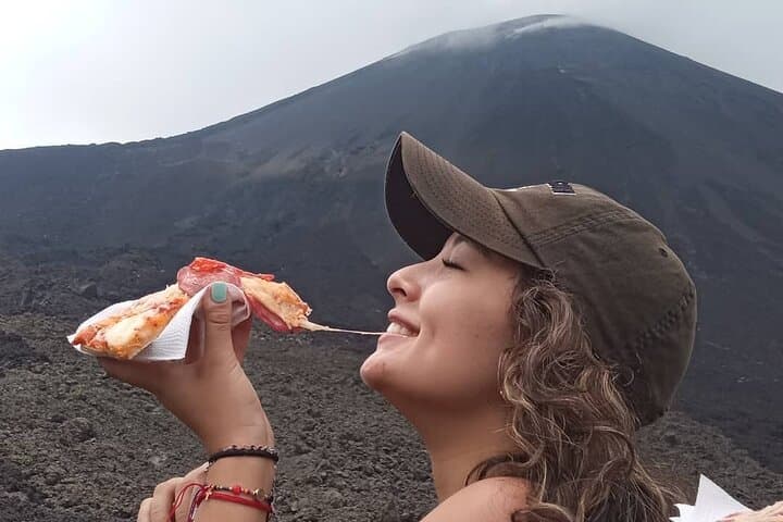 Pacaya Volcano Vistas + Enjoy Pizza Surrounded by The Volcano