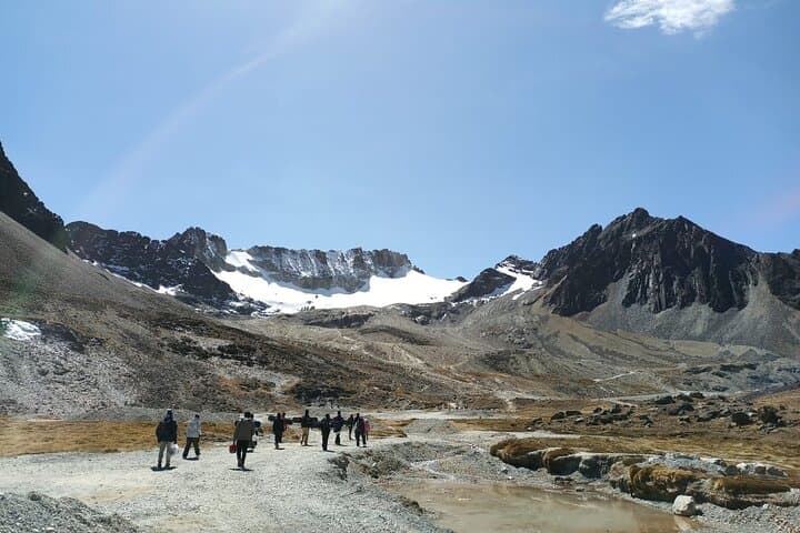 Hike through Bolivian Altiplano and Nevado Charquini from La Paz
