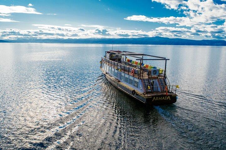1.5 Hour Ohrid Lake Sunset Cruise
