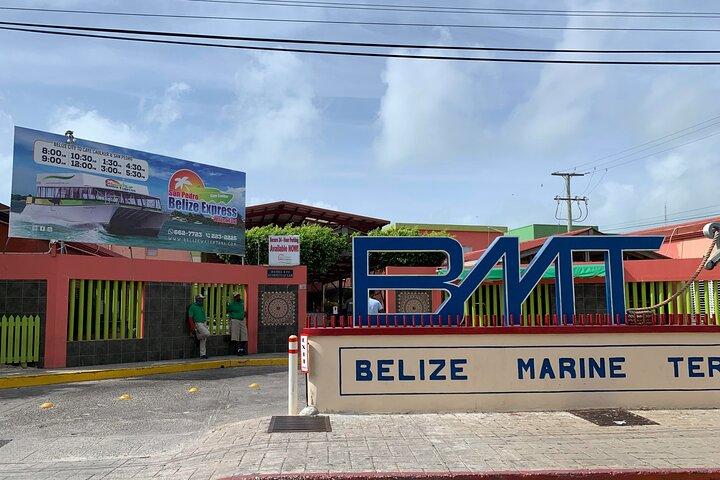 Belize Int'l Airport to Belize City Water Taxi or Belize City to BZE Airport