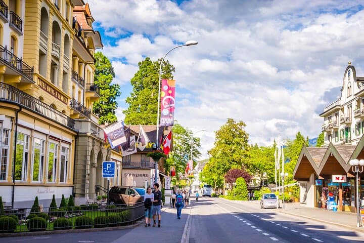 Interlaken 3-hours Private Walking Tour & Mt. Harder Excursion
