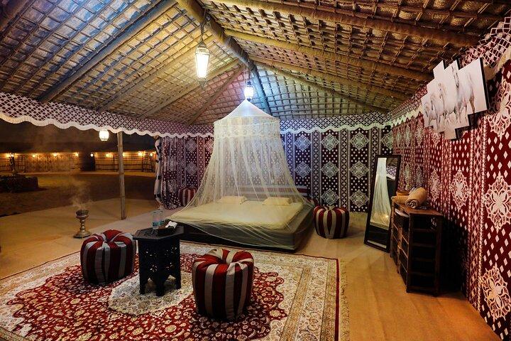 Dubai Overnight Desert Safari, BBQ & Stargazing at Al Khayma Camp