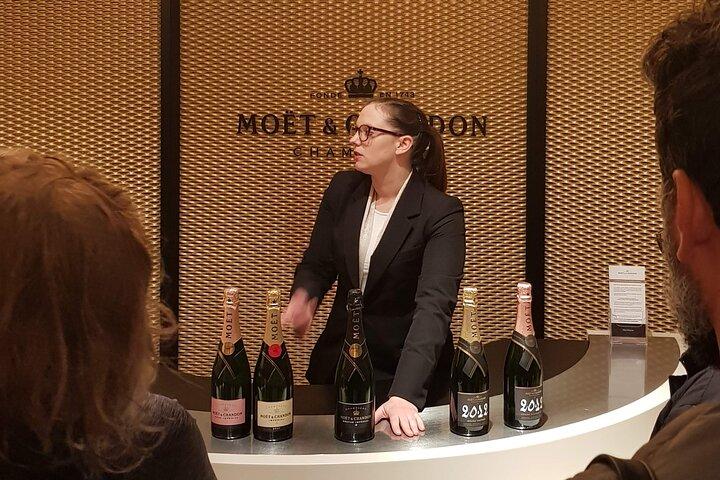 Moet et Chandon Tasting and Fun Private Tour in Champagne