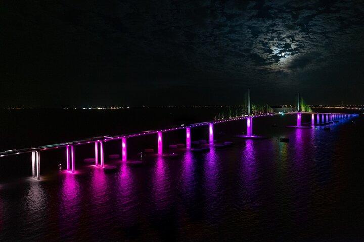 Island Sunset and Skyway Light Show - 3hr Boat Cruise in St. Pete