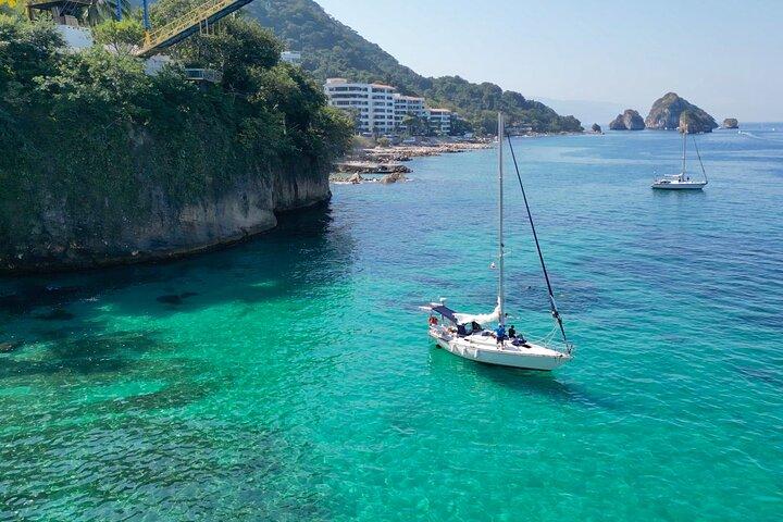 Full-Day Private Sailing Cruise Puerto Vallarta with Snorkeling