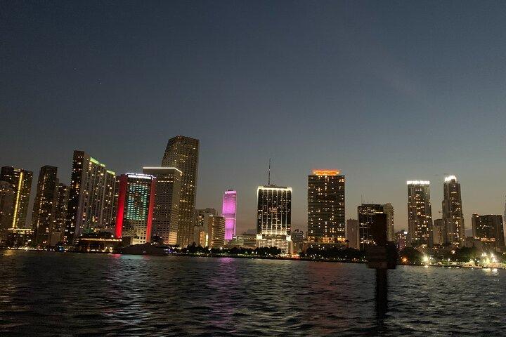 Miami Sunset and City Lights Cocktail Cruise