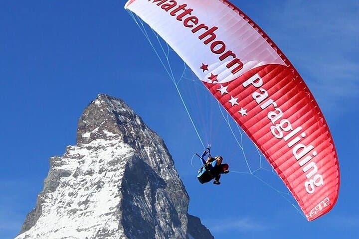 Zermatt Paragliding Tandem Flight with Matterhorn View (20–25min)