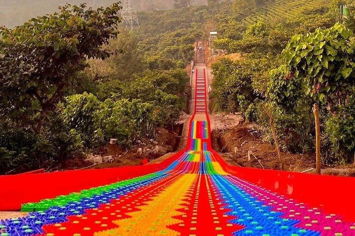 Ruta de Flores Bike Zipline, Slide, Wings Swing, Hotsprings