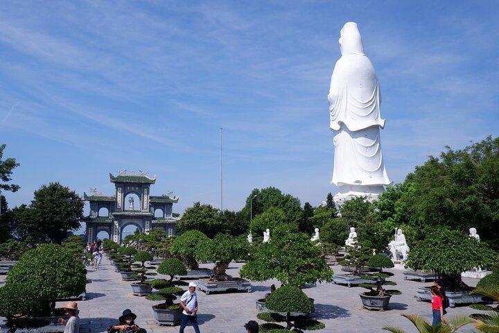 Lady Buddha, Marble Mountains, Coconut Jungle & Hoian City Tour