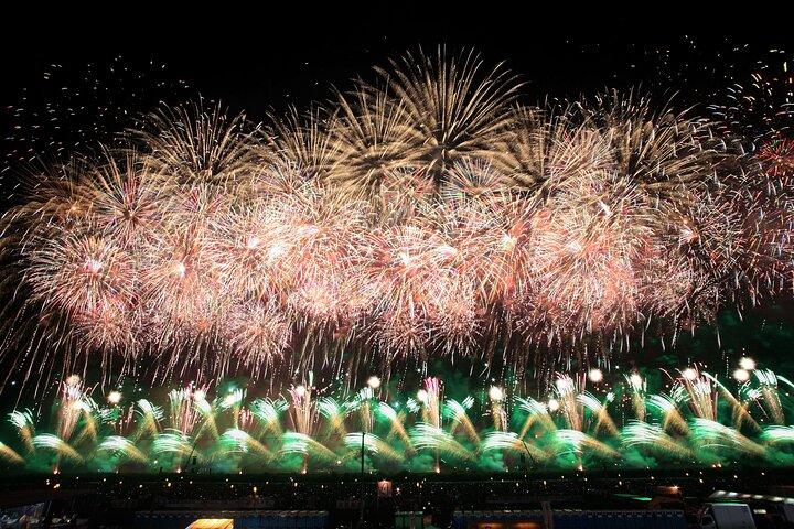 Omagari Fireworks Festival Reserved Seats, Bus Option from Sendai