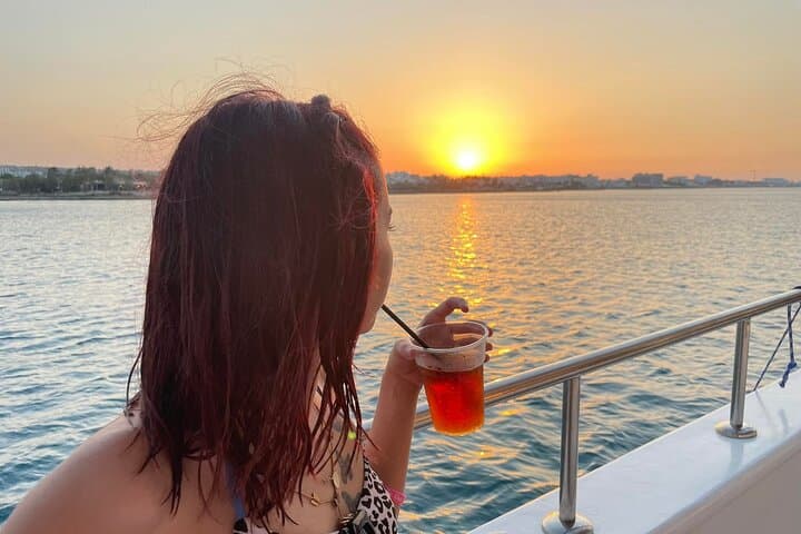 3-Hour Sunset Cruise from Protaras with Fruit & Champagne