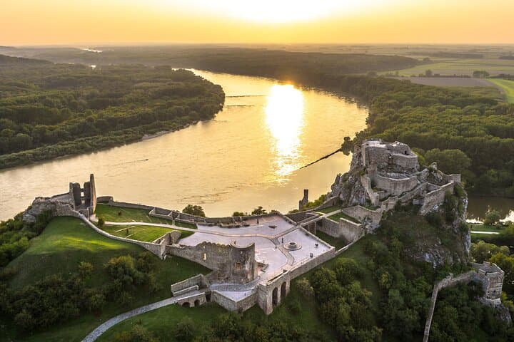 Bratislava Sightseeing Danube Cruise to Devin Castle