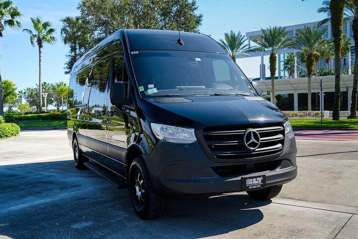 14 Passengers Van private Transfer to/From Port Canaveral One Way