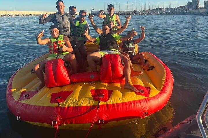 Draggable water activity in Fuengirola