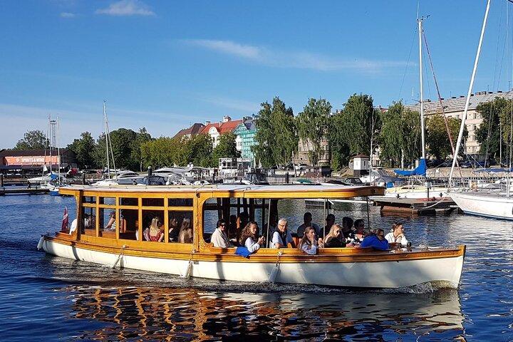 Riga City Canal & Daugava River Premium Boat Tour with Audioguide