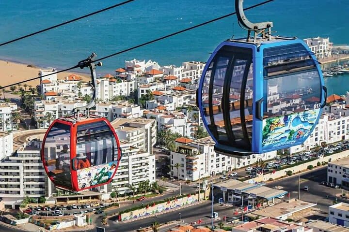 Agadir Panorama tour by cable car ,tickets & shuttle service